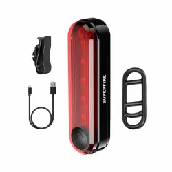 Lampka rowerowa tylna SUPERFIRE BTL01 230mAh USB Lampka rowerowa tylna SUPERFIRE BTL01 230mAh USB