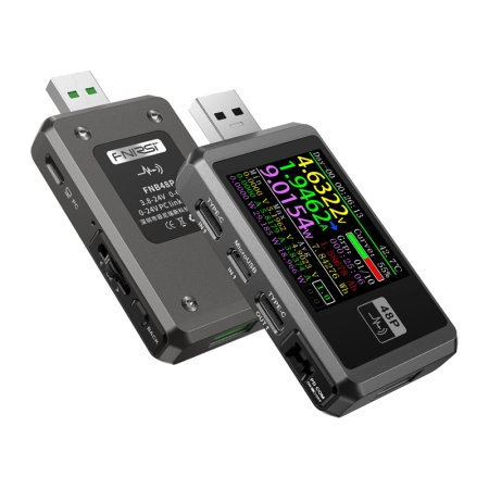 Tester portu USB FNIRSI FNB48P Czarny