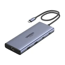 Hub USB-C UGREEN CM639 10-portowy PD 100W