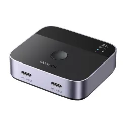 Przełącznik UGREEN AW502 2-portowy USB-C-HDMI