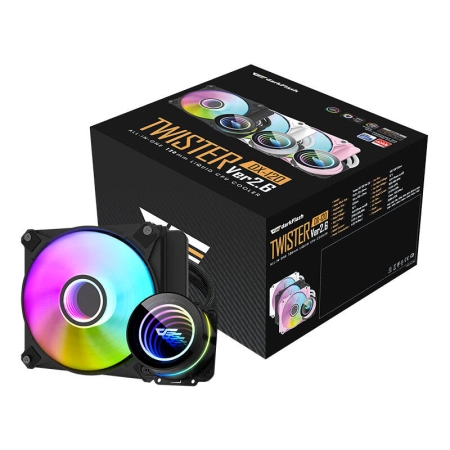 Chłodzenie wodne AIO DARKFLASH DX120 V2.6 120mm (czarne)