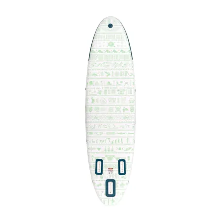 Deska do pływania SUP FunWater Tiki SUPFW05D 3,2m (zielona)