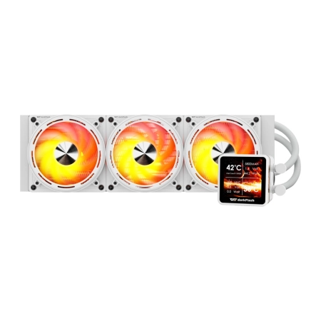 Chłodzenie wodne CPU DARKFLASH DE360 120mm (białe)