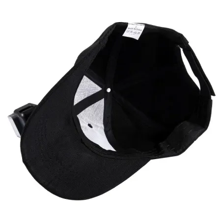 Czapka PULUZ z mocowaniem do kamery sportowej (czarna)
