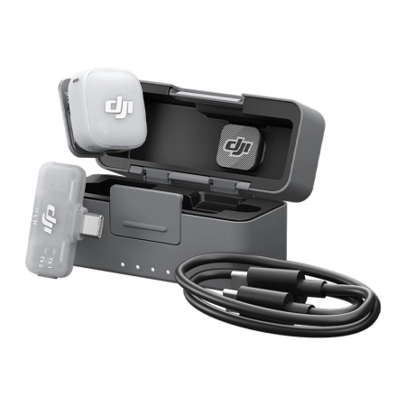 System mikrofonów bezprzewodowych DJI Mic Mini 2 (1 TX + 1 Mobile RX + Etui ładujące)
