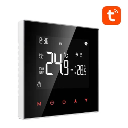 Termostat smart AVATTO ZWT100 ZigBee 3A (Tuya)