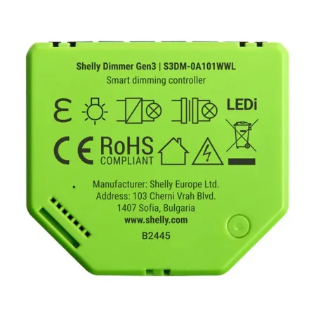 Ściemniacz Wi-Fi SHELLY Dimmer Gen3