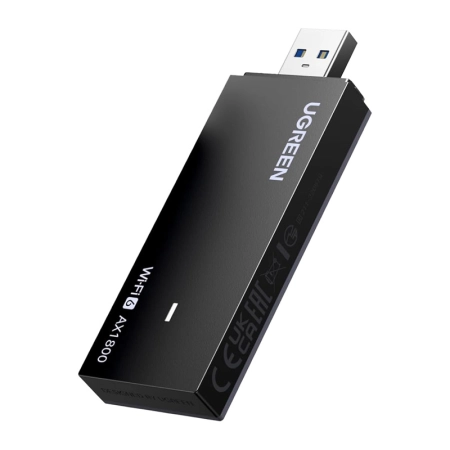 Karta sieciowa USB UGREEN CM499 Wi-Fi 6 (czarna)