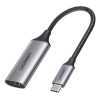 Adapter UGREEN USB-C-HDMI 4K 60Hz (szary)