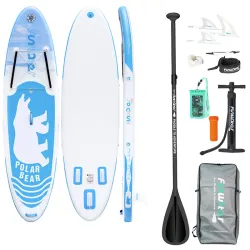Deska do pływania SUP FunWater SUPFW07A 3,2m (niebieska)