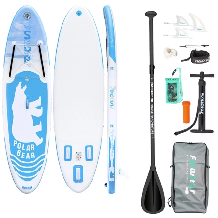 Deska do pływania SUP FunWater SUPFW07A 3,2m (niebieska)