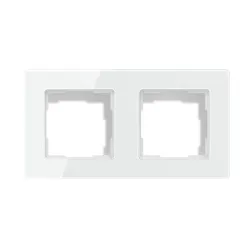 Ramka do włączników światła Avatto 2 Socket TS20 (biała)