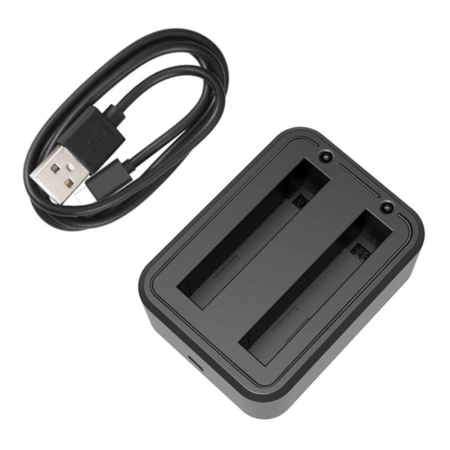 Ładowarka dwukanałowa PULUZ PU818 USB do Insta360 X3