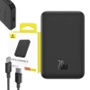Powerbank BASEUS mini magnetyczny 5000mAh 20W USB-C (czarny)