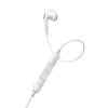 Słuchawki przewodowe BASEUS Encok C17 USB-C (białe)