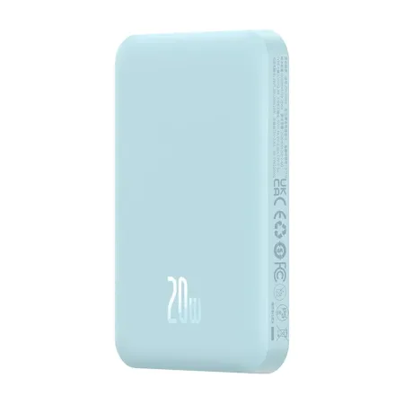 Powerbank BASEUS Magnetic Mini 5000mAh 20W USB-C (niebieski)