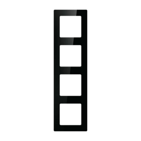 Ramka AVATTO N-TS10-Frame-B4 poczwórna (czarna)