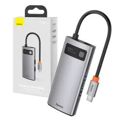 Hub USB-C BASEUS Metal Gleam Series 4-portowy
