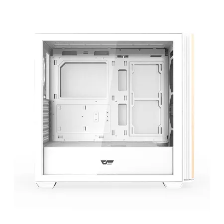 Obudowa komputerowa DARKFLASH DS900WS ATX bez wentylatorów (biała)