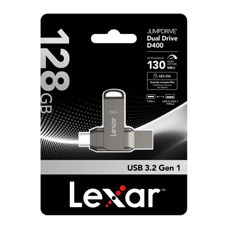 Pendrive Lexar Dual Type-C and Type-A USB 3.1 128GB