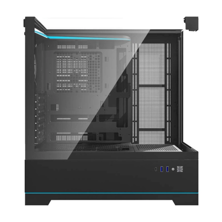 Obudowa komputerowa DARKFLASH DY450 bez wentylatorów (czarna)