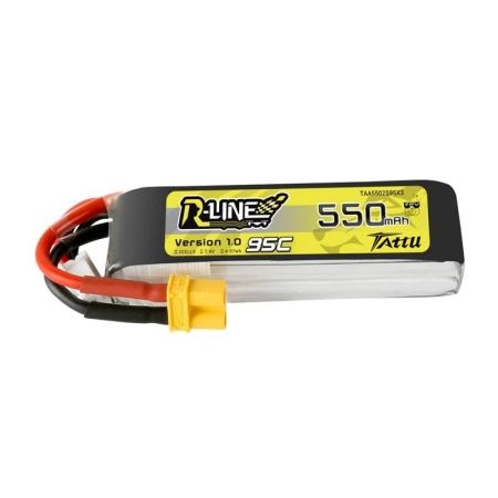 Akumulator TATTU R-Line 550mAh 7,4V 2S1P XT30