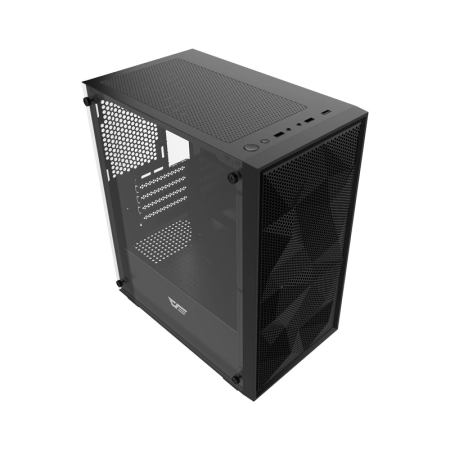 Obudowa komputerowa DARKFLASH M305 Mesh bez wentylatorów (czarna)