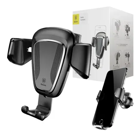 Uchwyt samochodowy BASEUS Gravity Car Mount na kratkę (czarny)