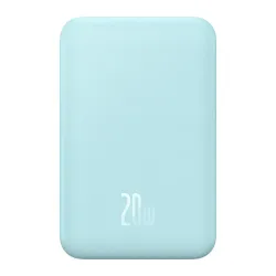 Powerbank BASEUS Magnetic Mini 5000mAh 20W USB-C (niebieski)