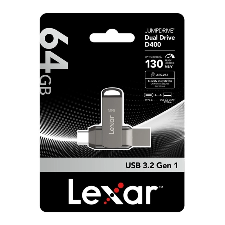 Pendrive Lexar Dual Type-C and Type-A USB 3.1 64GB