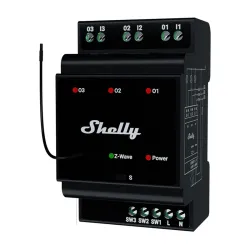 Przekaźnik SHELLY Qubino Wave Pro 3 Z-Wave 3-kanałowy DIN