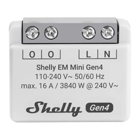 Miernik energii SHELLY EM Mini Gen4 Wi-Fi Matter