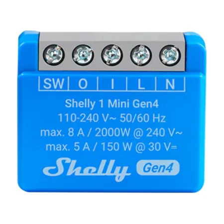 Przekaźnik SHELLY 1 Mini Gen4 Zigbee Matter