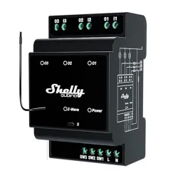 Przekaźnik SHELLY Qubino Wave Pro 3 Z-Wave 3-kanałowy