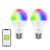 Smart żarówka LED WB4, 2 sztuki NiteBird (RGB) E27 (dwupak) Tuya