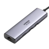 Hub UGREEN Revodok CM512 USB-C HDMI RJ45 SD 6w1