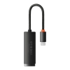 Adapter BASEUS Lite Series USB-C-RJ45 100Mbps (czarny)