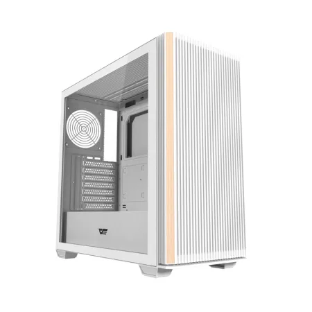 Obudowa komputerowa DARKFLASH DS900WS ATX bez wentylatorów (biała)