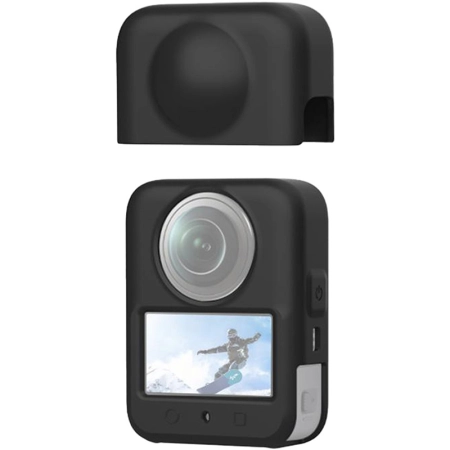 Osłona silikonowa PULUZ DJI Osmo 360 z soczewką (czarna)
