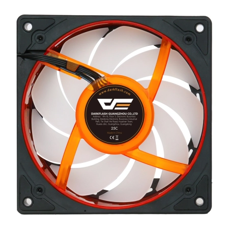 Wentylator DARKFLASH DE8 5V ARGB (czarny)