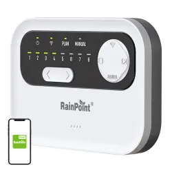 Sterownik zraszaczy RAINPOINT 8-strefowy Wi-Fi