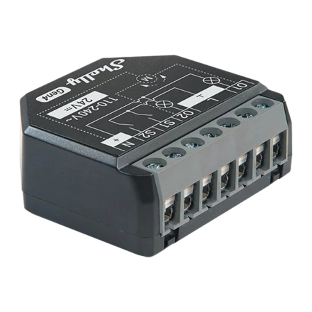 Przekaźnik SHELLY 2PM Gen4 Zigbee Matter 2-kanałowy