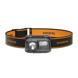 Latarka czołowa SUPERFIRE HL23-S strumień świetlny 350lm USB-C Latarka czołowa SUPERFIRE HL23-S strumień świetlny 350lm USB-C
