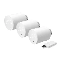 Głowica termostatyczna SHELLY BLU TRV Wi-Fi/BT zestaw x3