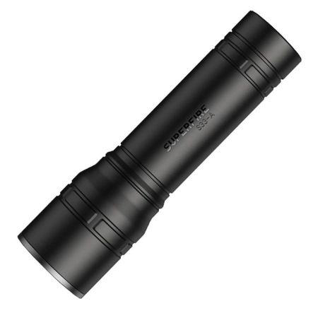 Latarka SUPERFIRE S33-A USB (czarna)