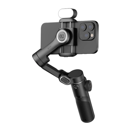 Gimbal AOCHUAN X2 z oświetleniem RGB (czarny)