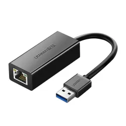 Adapter UGREEN CR111 USB-A-RJ45 Gigabit (czarny)