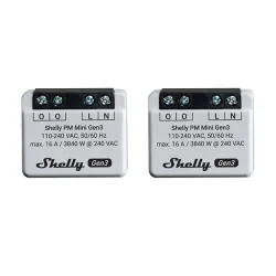 Sterownik SHELLY PM Mini Gen3 Wi-Fi/Bluetooth 2szt