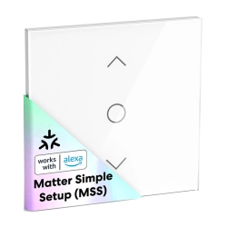 Inteligentny przełącznik rolet WiFi Meross MRS100MA(EU) (Matter) Inteligentny przełącznik rolet WiFi Meross MRS100MA(EU) (Matter)