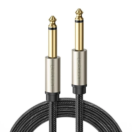 UGREEN AV128 Kabel jack 6.35 mm - 1m (szary)